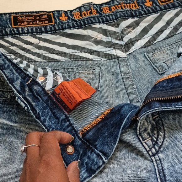 1️⃣5️⃣2️⃣Men's Rock Revival Jeans 👖 - Picture 8 of 10